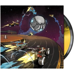 vinyle rocket league x monstercat 10 year anniversary visuel produit