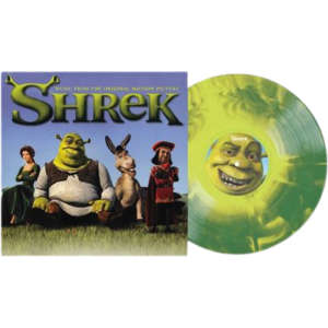 vinyle shrek edition limitee couleur galaxy visuel produit