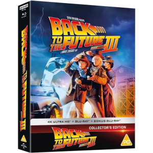 Retour vers le Futur 3 Collector Steelbook Blu Ray 4K produit def