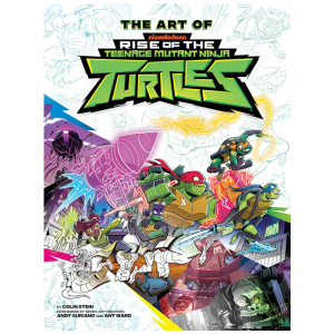 artbook rise of the teenage mutant ninja turtles visuel produit