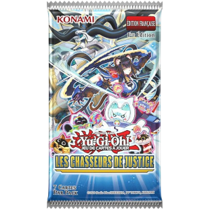booster yu gi oh les chasseurs de justice visuel produit