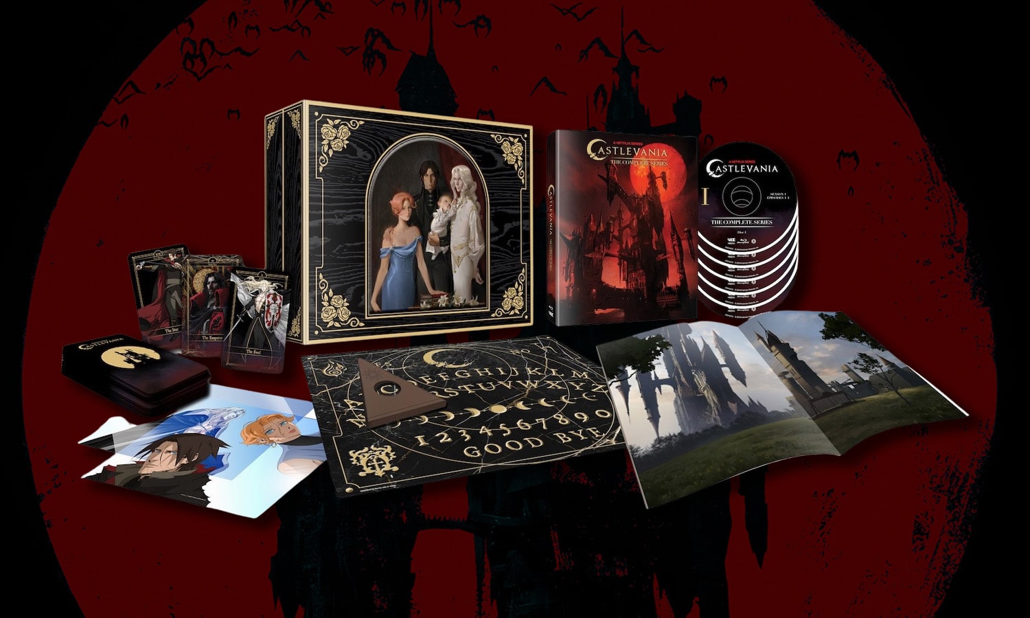 castlevania serie netflix intégrale blu ray slider