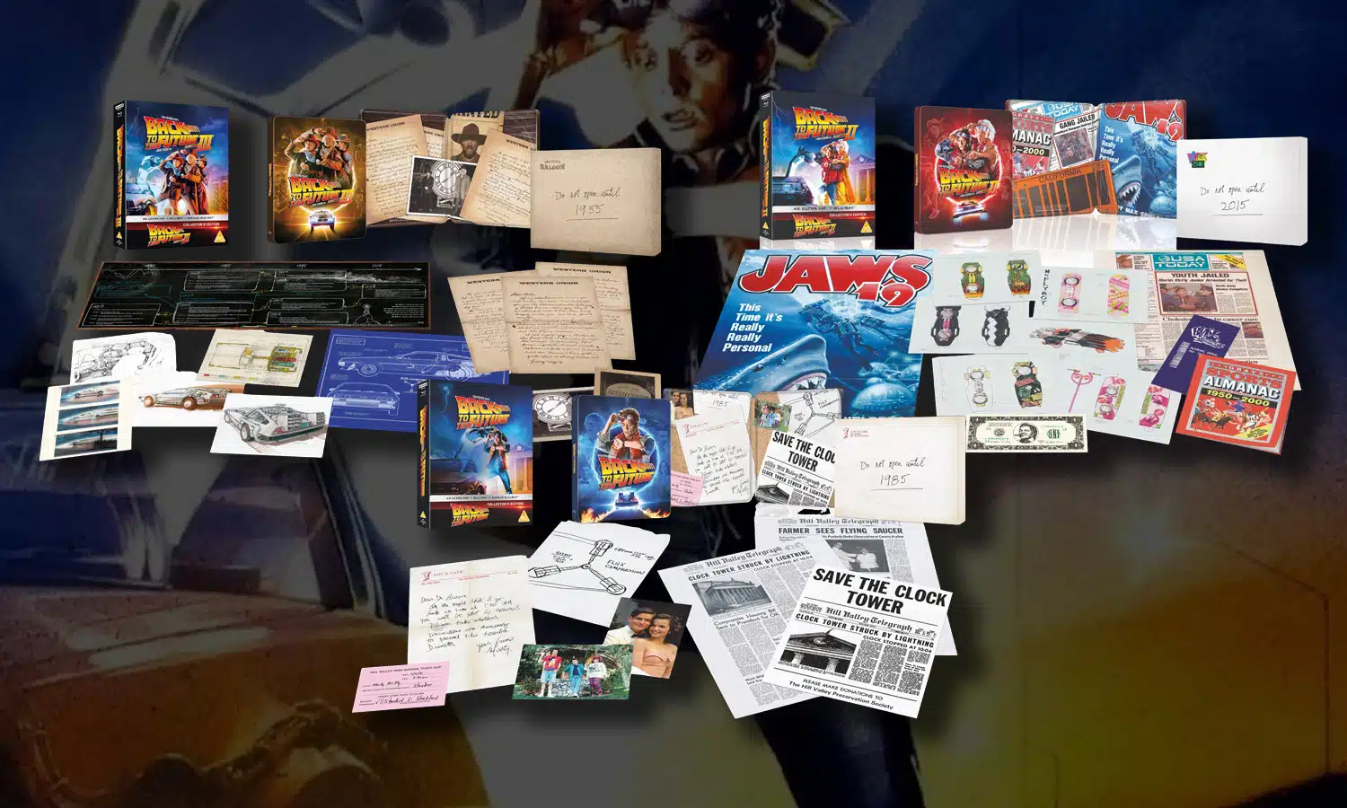 coffrets 4k retour vers le futur 1 2 et 3 2025 collector steelbook home