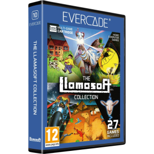 llamasoft collection sur evercade visuel produit