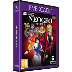 neogeo arcade 2 sur evercade visuel produit