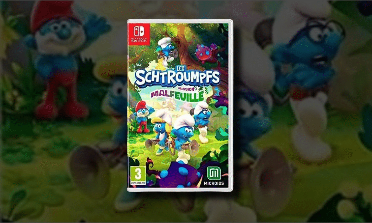 Les Schtroumpfs Mission Malfeuille sur Switch