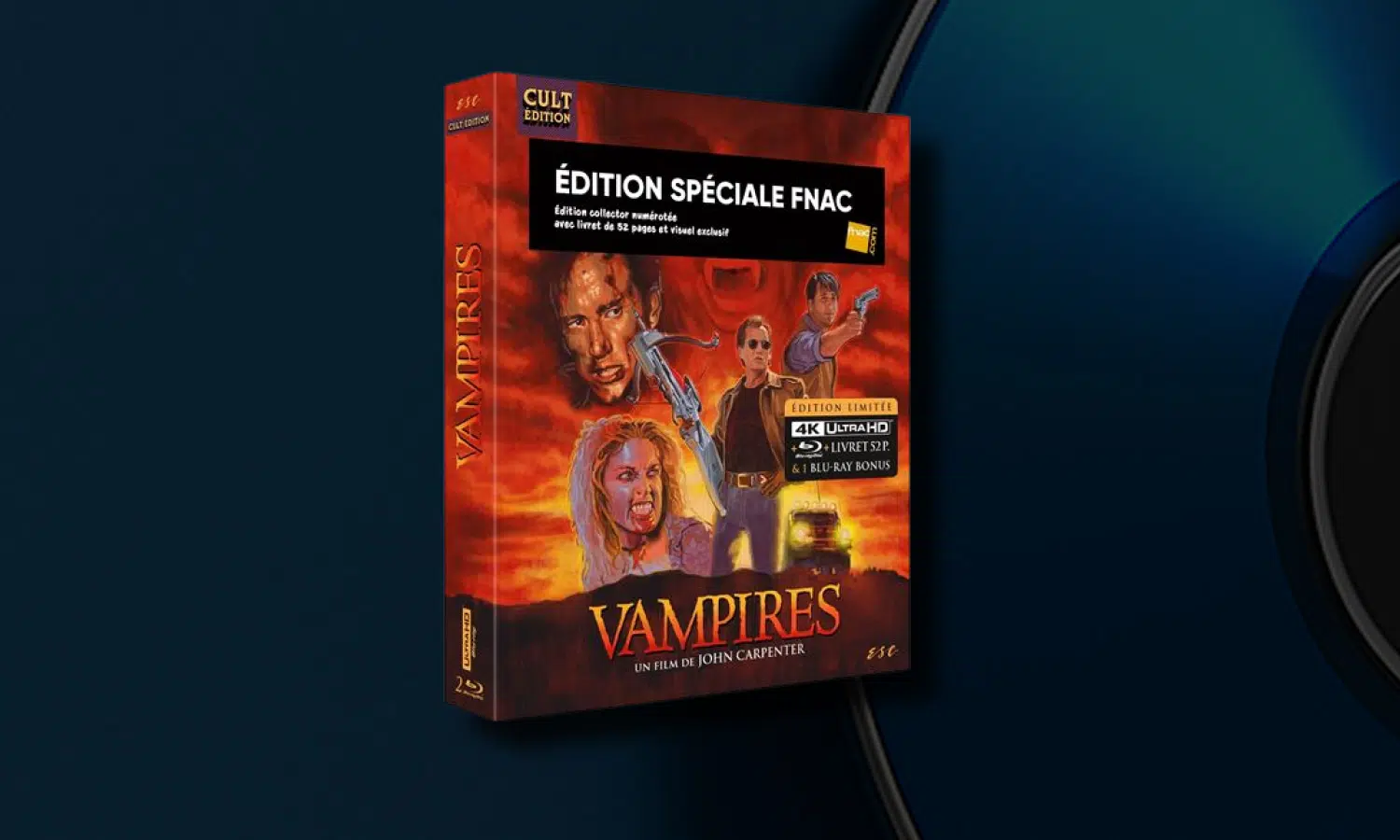 Vampires Édition Collector Limitée Blu Ray 4K