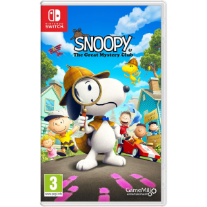 snoopy the great mystery club sur switch visuel produit