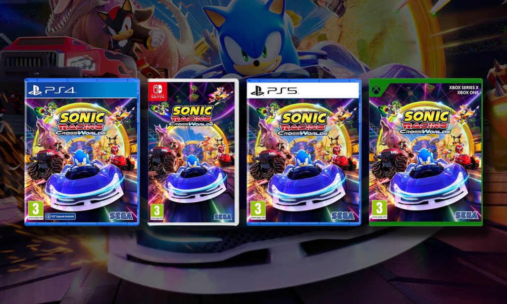 SLIDER Sonic Racing CrossWorlds meilleur prix Day one