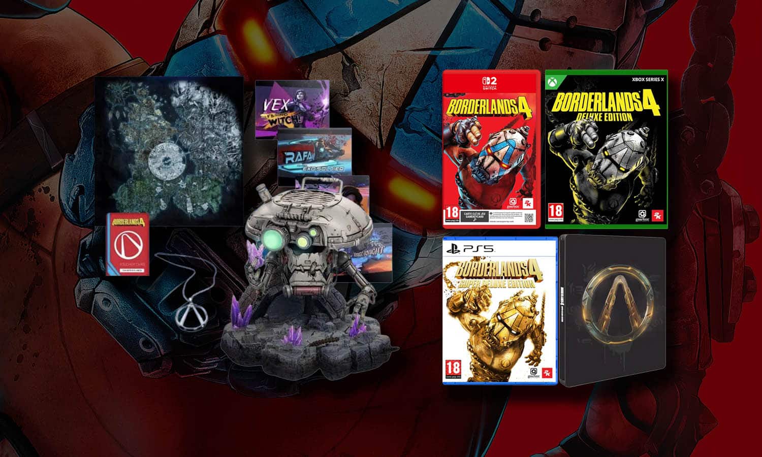 SLIDER meilleur prix borderlands 4