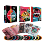 chapeau melon et bottes de cuir integrale collector 4k visuel produit