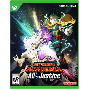 my hero academia alls justice xbox series x visuel produit