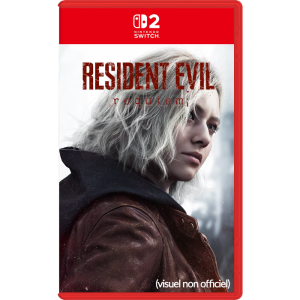 resident evil 9 requiem switch 2 provisoire produit