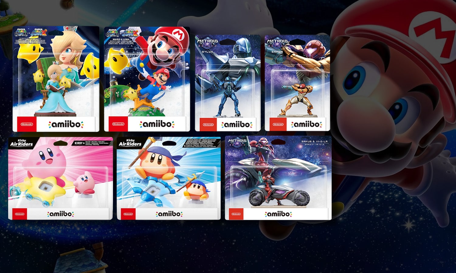 slider amiibo précommandes multi