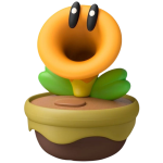 statuette fleur cancan talking flower mario 40 ans visuel produit