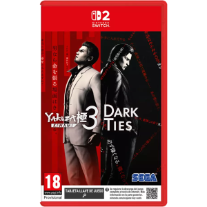 yakuza kiwami 3 et dark ties switch 2 visuel produit