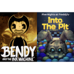 Bendy and the Ink Machine et Five Nights at Freddy's Into the Pit epic games produit