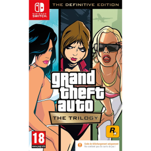 GTA The Trilogy Definitive code en boite Switch definitif produit