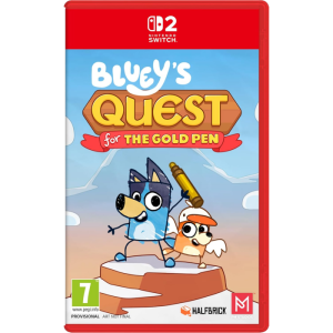 bluey quests for the gold pen switch 2 visuel produit