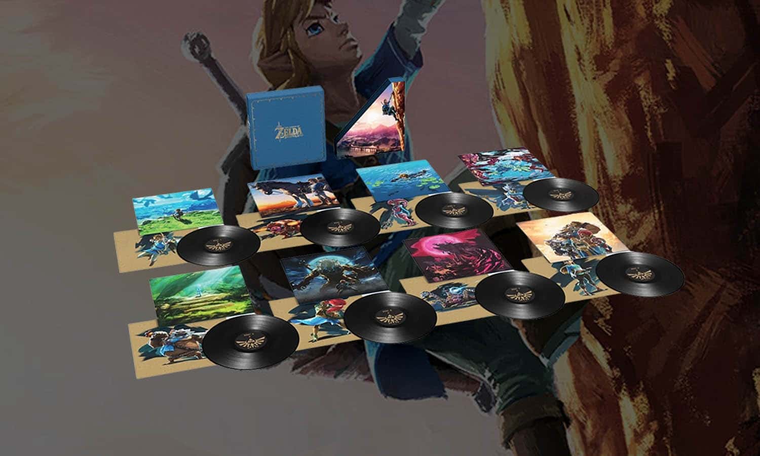 coffret vinyles zelda breath of the wild visuel slider