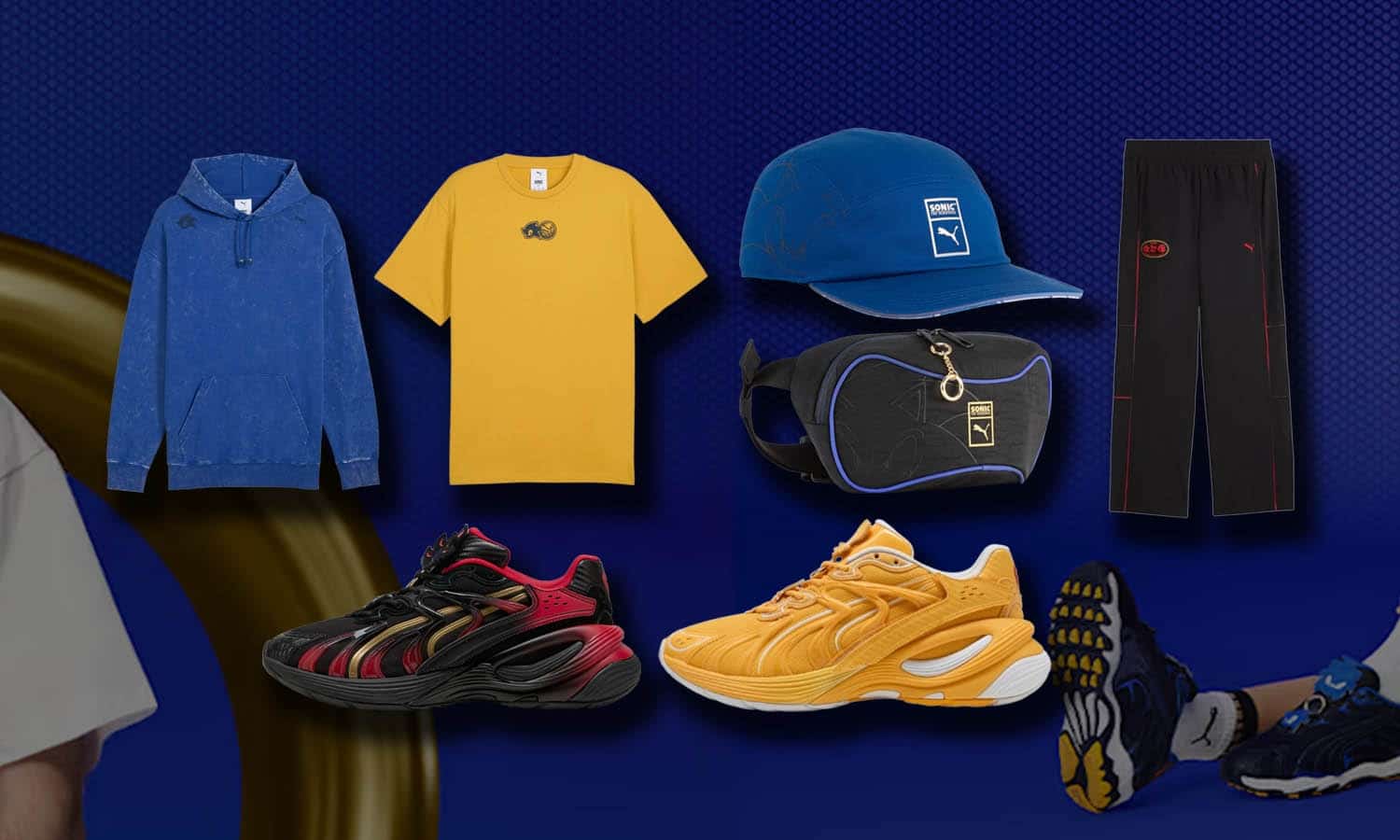 collection puma x sonic visuel slider