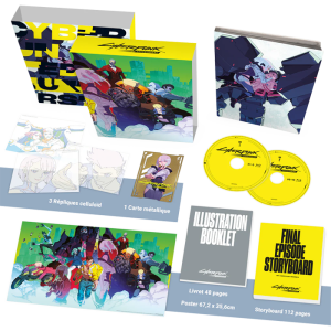 cyberpunk edgerunners blu ray deluxe visuel produit
