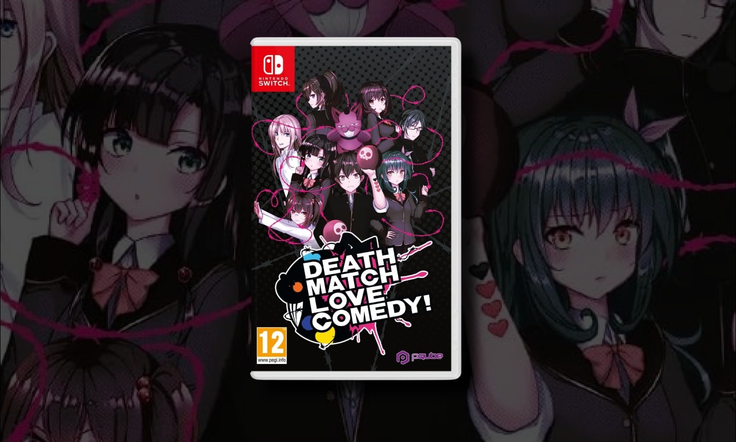 death match love comedy sur switch visuel slider