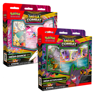 deck mega combat aleatoire ectoplasma ou diancie visuel produit