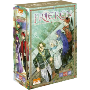 frieren coffret tome 1 a 3 2025 visuel produit