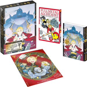 full metal alchemist coffret 20eme anniversaire edition limitee visuel produit
