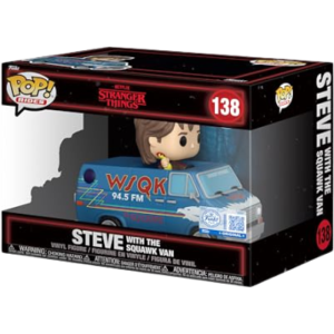 funko pop deluxe stranger things saison 5 steve squawk van visuel produit