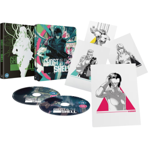 ghost in the shell 4k steelbook edition 30e anniversaire noir visuel produit