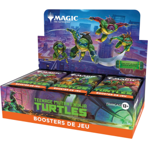 magic tmnt boosters de jeu francais visuel produit