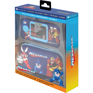 my arcade pocket player mega man etui de transport visuel produit