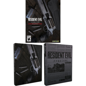 resident evil 9 requiem edition deluxe steelbook pc visuel produit