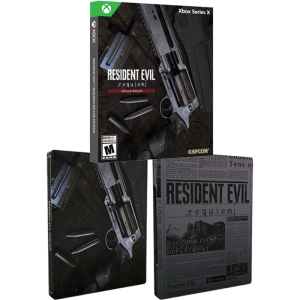 resident evil 9 requiem edition deluxe steelbook xbox provisoire produit v2