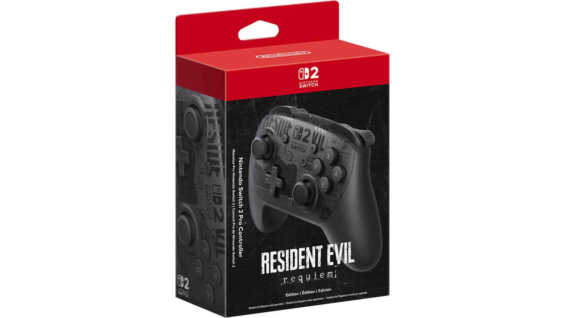screen 1 Manette Pro Switch 2 Resident Evil 9 Requiem v2