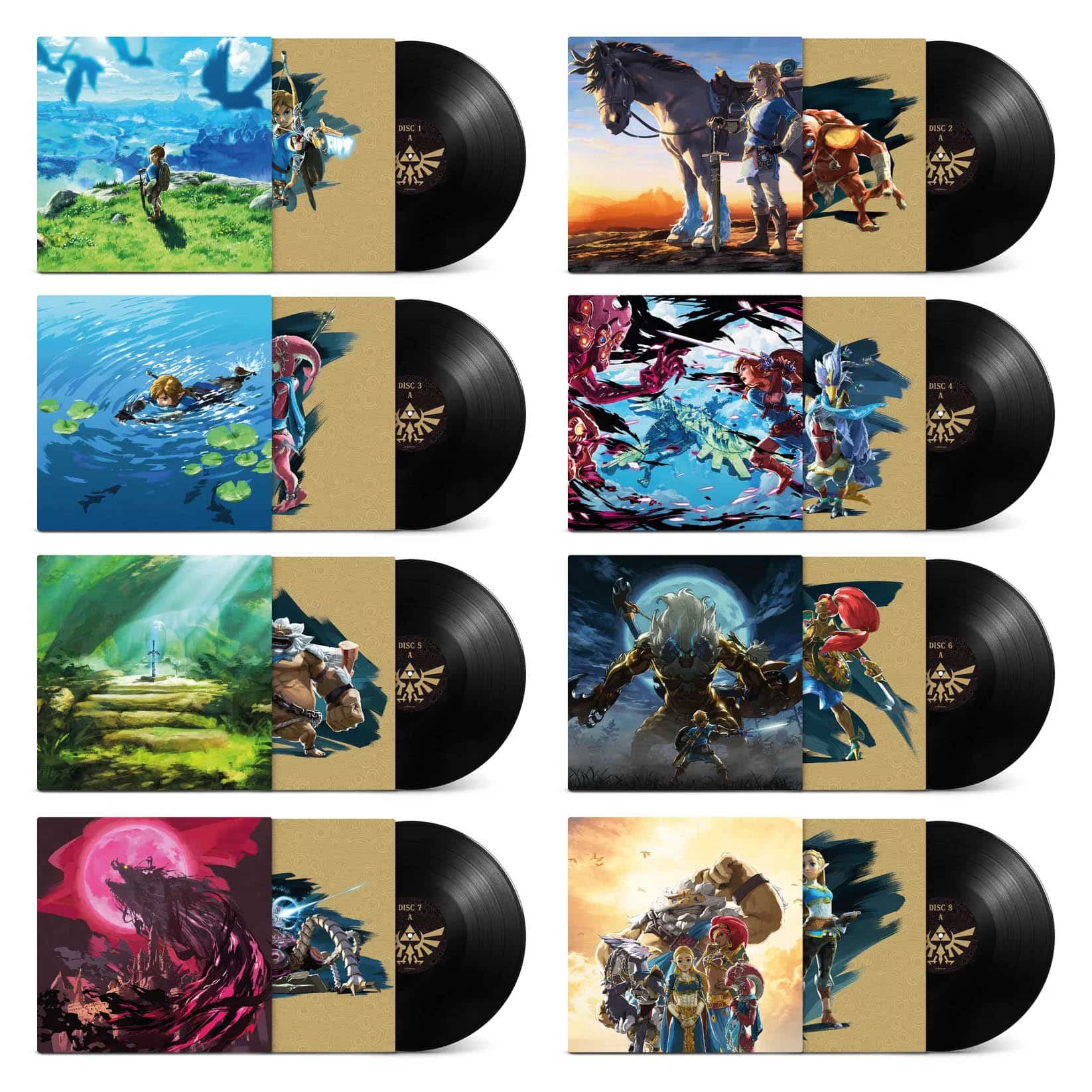 screen 2 Coffret Vinyles Zelda Breath of The Wild