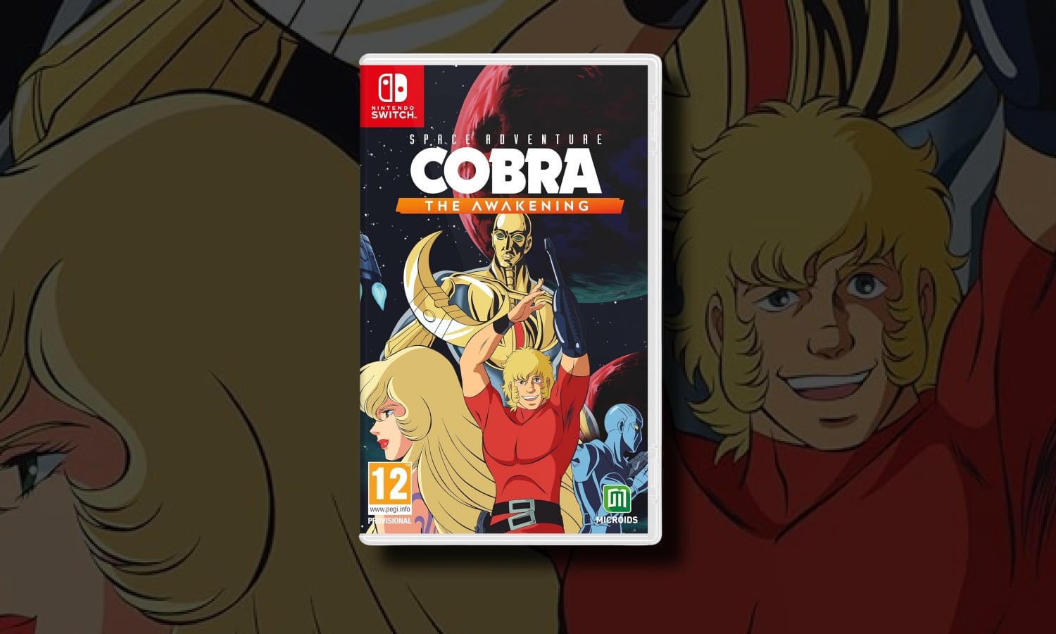 space adventure cobra sur switch visuel slider