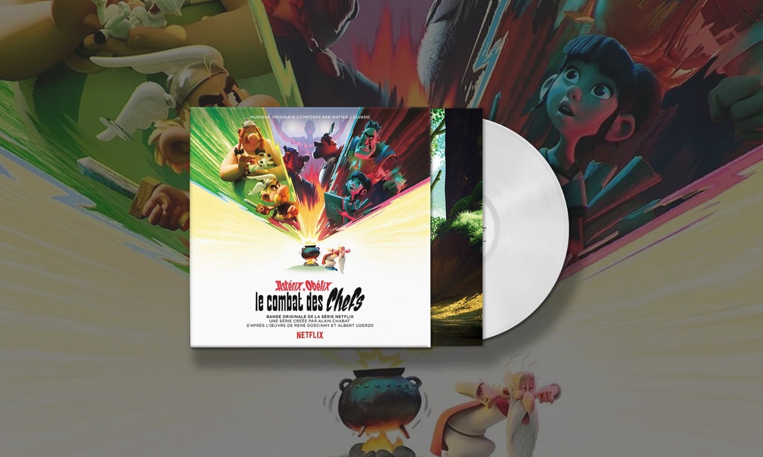 vinyle asterix et obelix le combat des chefs visuel slider