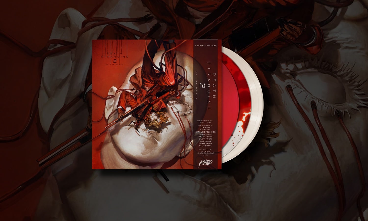 vinyle death stranding 2 on the beach visuel slider