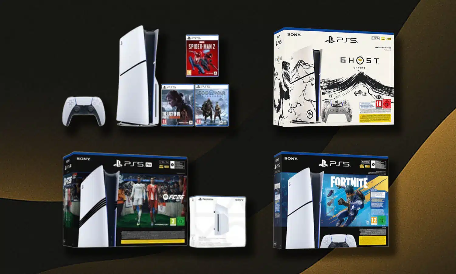 BLACK FRIDAY 2025 SLIDER packs PS5