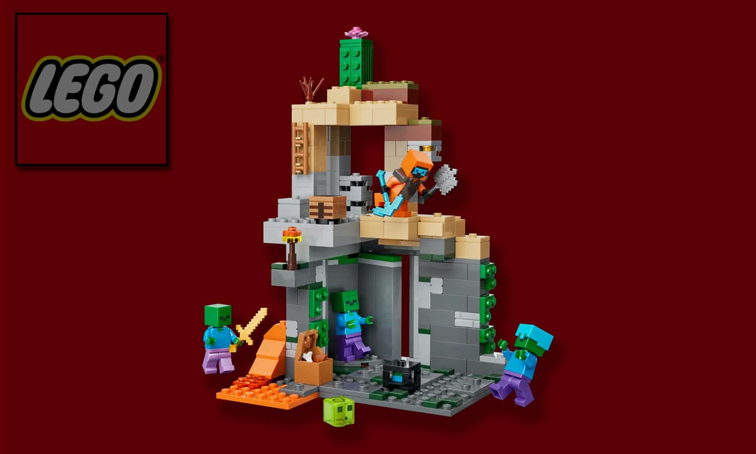 LEGO 21587 Minecraft Le Donjon de zombies gal 1