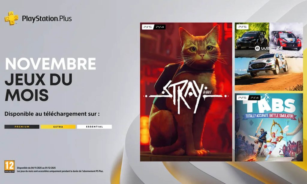 SLIDER Jeux Gratuits Playstation Plus Novembre 2025