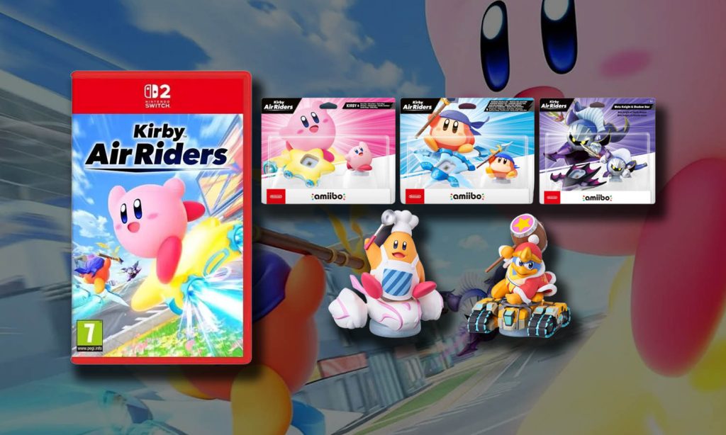 SLIDER Kirby Air Riders le meilleur prix Day One (jeu et amiibos)