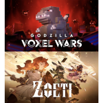 Zoeti et Godzilla Voxel Wars epic games produit