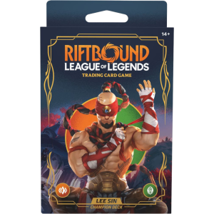 cartes league of legends riftbound set 1 lee sin visuel produit