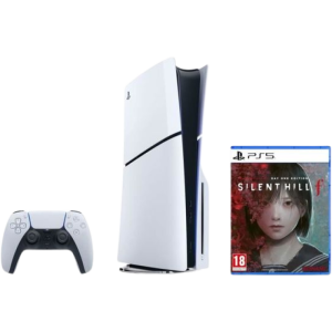console ps5 slim avec silent hill f visuel produit