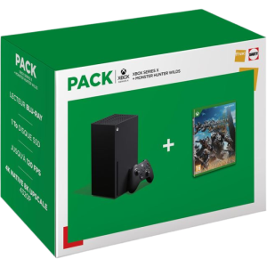 console xbox series x monster hunter wilds pack visuel produit