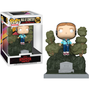 funko pop stranger things max au cimetiere visuel produit
